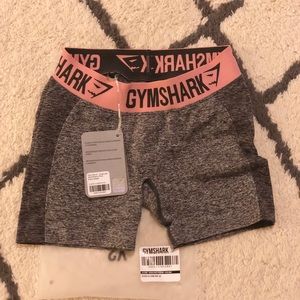Flex peach pink/gray marked shorts-xsmall
